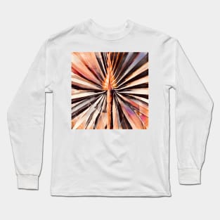 Mexican Fan Palm Leaf Altered Long Sleeve T-Shirt